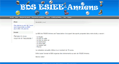 Desktop Screenshot of bds.esiee-amiens.fr